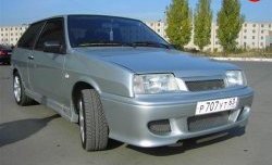 4 099 р. Передний бампер Снайпер Лада 21099 (1990-2004) (Неокрашенный)  с доставкой в г. Омск. Увеличить фотографию 2