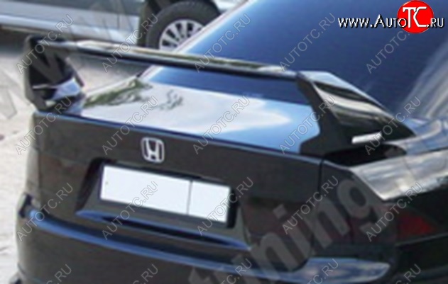 10 699 р. Спойлер высокий составной MUGEN Style var №2  Acura TSX  CU2 (2008-2014), Honda Accord  CU (2008-2011) (Неокрашенный)  с доставкой в г. Омск