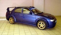 8 799 р. Арки WRC Evo Лада 2110 седан (1995-2007) (Неокрашенные)  с доставкой в г. Омск. Увеличить фотографию 4