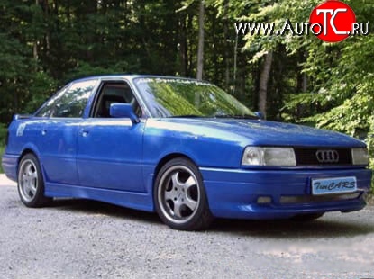 5 099 р. Пороги накладки RS  Audi 80 ( B3,  B4) (1986-1996) седан, седан (Неокрашенные)  с доставкой в г. Омск