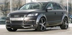 15 799 р. Накладка переднего бампера ABT Audi Q7 4L дорестайлинг (2005-2009)  с доставкой в г. Омск. Увеличить фотографию 2