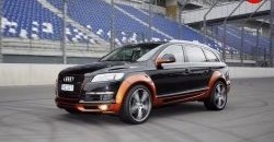 15 799 р. Накладка переднего бампера ABT Audi Q7 4L дорестайлинг (2005-2009)  с доставкой в г. Омск. Увеличить фотографию 6