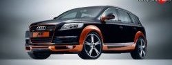 15 799 р. Накладка переднего бампера ABT Audi Q7 4L дорестайлинг (2005-2009)  с доставкой в г. Омск. Увеличить фотографию 7