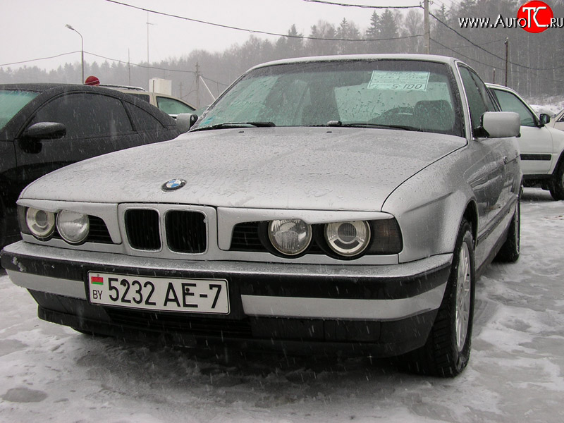 899 р. Реснички Uniq BMW 5 серия E34 седан дорестайлинг (1988-1994)  с доставкой в г. Омск