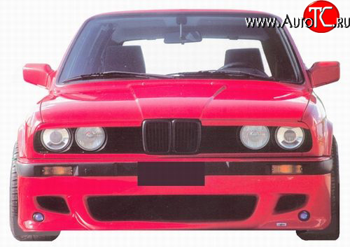 7 999 р. Передний бампер Rieger V1 на BMW 3 серия E30 седан (1982-1991)  с доставкой в г. Омск