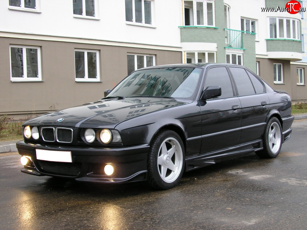 8 399 р. Передний бампер Devil BMW 5 серия E34 седан дорестайлинг (1988-1994)  с доставкой в г. Омск