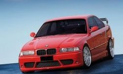 3 999 р. Передний бампер Lumma style BMW 3 серия E36 седан (1990-2000) (Неокрашенный)  с доставкой в г. Омск. Увеличить фотографию 2