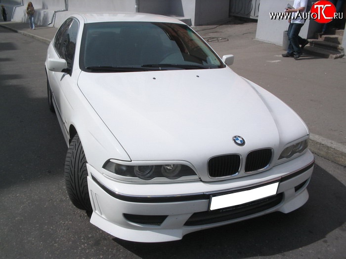 5 199 р. Юбка переднего бампера Devil Style BMW 5 серия E39 седан дорестайлинг (1995-2000)  с доставкой в г. Омск