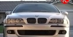 8 149 р. Передний бампер M-Technic  BMW 5 серия  E39 (1995-2003) седан дорестайлинг, седан рестайлинг (Без сетки, Неокрашенный)  с доставкой в г. Омск. Увеличить фотографию 3