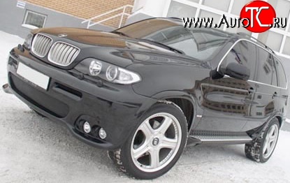 10 349 р. Передний бампер HAMANN V2 BMW X5 E53 дорестайлинг (1999-2003) (Дорестайлинговый кузов)  с доставкой в г. Омск