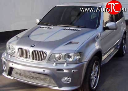 18 449 р. Передний бампер HARGE Style BMW X5 E53 дорестайлинг (1999-2003) (Неокрашенный)  с доставкой в г. Омск