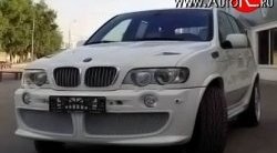 19 649 р. Передний бампер HARGE BMW X5 E53 дорестайлинг (1999-2003) (Неокрашенный)  с доставкой в г. Омск. Увеличить фотографию 2