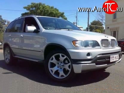 4 399 р. Накладка переднего бампера Sport (дорестайл) BMW X5 E53 дорестайлинг (1999-2003)  с доставкой в г. Омск