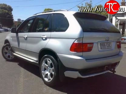 6 449 р. Накладка заднего бампера Sport Package BMW X5 E53 дорестайлинг (1999-2003)  с доставкой в г. Омск