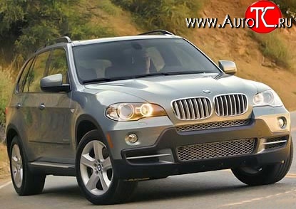 5 949 р. Передний бампер Standart BMW X5 E70 дорестайлинг (2006-2010) (Неокрашенный)  с доставкой в г. Омск