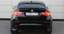 4 999 р. Спойлер Global-Tuning BMW X6 E71 дорестайлинг (2008-2012) (Неокрашенный)  с доставкой в г. Омск. Увеличить фотографию 3