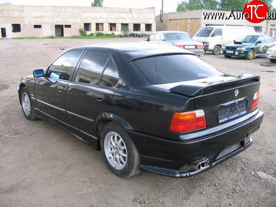 7 999 р. Задний бампер RIEGER-CONCEPT BMW 3 серия E36 седан (1990-2000)  с доставкой в г. Омск