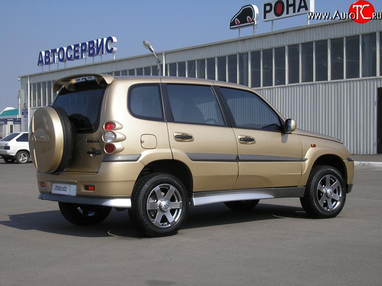 2 749 р. Арки на крылья Атака Chevrolet Niva 2123 дорестайлинг (2002-2008) (Неокрашенные)  с доставкой в г. Омск