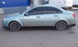 3 399 р. Пороги накладки CTS Chevrolet Lacetti седан (2002-2013) (Неокрашенные)  с доставкой в г. Омск. Увеличить фотографию 2