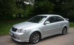 3 499 р. Накладка CTS на передний бампер автомобиля Chevrolet Lacetti седан (2002-2013) (Неокрашенная)  с доставкой в г. Омск. Увеличить фотографию 2