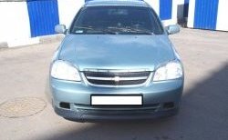 3 499 р. Накладка CTS на передний бампер автомобиля Chevrolet Lacetti седан (2002-2013) (Неокрашенная)  с доставкой в г. Омск. Увеличить фотографию 3