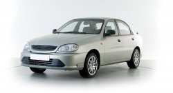 4 699 р. Передний бампер AIR  Chevrolet Lanos ( T100,  T150) (1997-2017), Daewoo Sense  Т100 (1997-2008), ЗАЗ Chance ( седан,  хэтчбэк) (2009-2017), ЗАЗ Sens ( седан,  хэтчбэк) (2007-2017) (Неокрашенный)  с доставкой в г. Омск. Увеличить фотографию 2