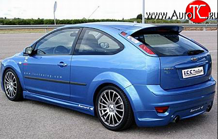 3 249 р. Спойлер ICC Ford Focus 2 хэтчбэк 5 дв. рестайлинг (2007-2011)  с доставкой в г. Омск