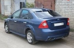 17 999 р. Задний бампер M-VRS Ford Focus 2 седан рестайлинг (2007-2011) (Неокрашенный)  с доставкой в г. Омск. Увеличить фотографию 2