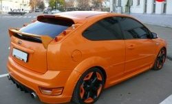 5 499 р. Нижний спойлер крышки багажника Sport Ford Focus 2 хэтчбэк 5 дв. рестайлинг (2007-2011) (Неокрашенный)  с доставкой в г. Омск. Увеличить фотографию 2