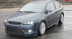 5 899 р. Пороги накладки Sport  Ford Focus  2 (2004-2011) хэтчбэк 3 дв. дорестайлинг, хэтчбэк 3 дв. рестайлинг (Неокрашенные)  с доставкой в г. Омск. Увеличить фотографию 2