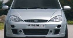 8 899 р. Передний бампер Rieger Ford Focus 1 седан дорестайлинг (1998-2002)  с доставкой в г. Омск. Увеличить фотографию 2