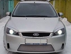 14 299 р. Передний бампер Concept Ford Focus 2 хэтчбэк 5 дв. дорестайлинг (2004-2008) (Неокрашенный)  с доставкой в г. Омск. Увеличить фотографию 2