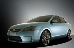 14 299 р. Передний бампер Concept  Ford Focus  2 (2004-2008)  седан дорестайлинг, универсал дорестайлинг, хэтчбэк 3 дв. дорестайлинг, хэтчбэк 5 дв. дорестайлинг (Неокрашенный)  с доставкой в г. Омск. Увеличить фотографию 4