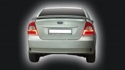 5 799 р. Спойлер GT Dynamics Ford Focus 2 седан рестайлинг (2007-2011) (Неокрашенный)  с доставкой в г. Омск. Увеличить фотографию 2