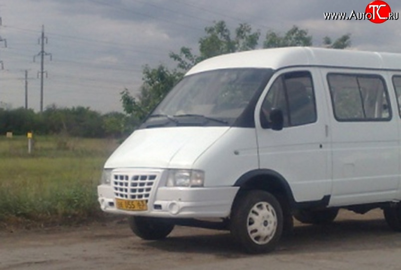 3 099 р. Передний бампер Old-Audi ГАЗ ГАЗель 3302 дорестайлинг шасси (1994-2002) (Неокрашенный)  с доставкой в г. Омск