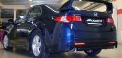 10 699 р. Спойлер Mugen Style  Honda Accord  CU (2008-2011) седан дорестайлинг (Неокрашенный)  с доставкой в г. Омск. Увеличить фотографию 2