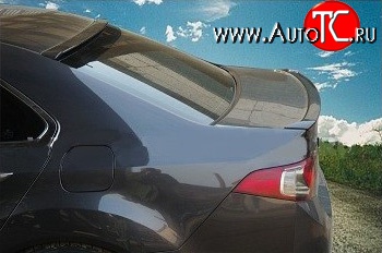 4 199 р. Накладка Elegance Light на заднее лобовое стекло автомобиля  Honda Accord  CU (2008-2011) седан дорестайлинг (Неокрашенный)  с доставкой в г. Омск