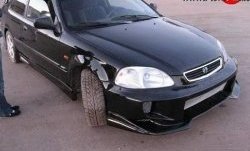 5 049 р. Передний бампер на Honda Civic EJ,EK,EM седан дорестайлинг (1995-1998)  с доставкой в г. Омск. Увеличить фотографию 2