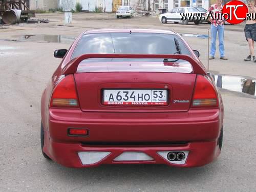 4 999 р. Накладка на задний бампер VeilSide Honda Prelude 4 (1991-1996)  с доставкой в г. Омск