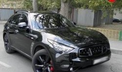 4 399 р. Решётка радиатора Sport  INFINITI FX35  S51 - FX50  S51 (Неокрашенная)  с доставкой в г. Омск. Увеличить фотографию 3