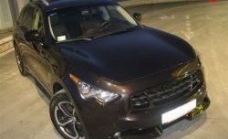 11 599 р. Пороги накладки Diablo INFINITI FX50 S51 рестайлинг (2012-2014) (Неокрашенные)  с доставкой в г. Омск. Увеличить фотографию 4