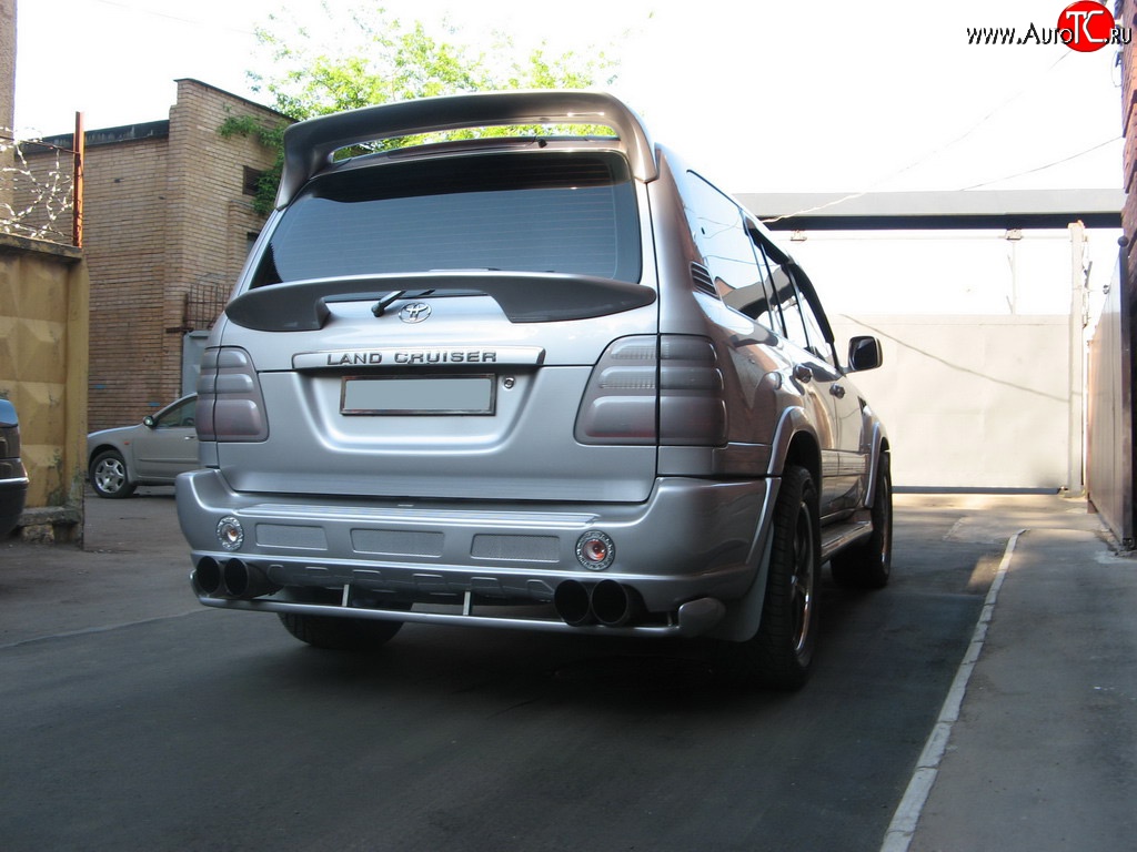 8 149 р. Спойлер-ручка Sport Toyota Land Cruiser 100 дорестайлинг (1998-2002) (Неокрашенный)  с доставкой в г. Омск