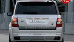 14 949 р. Накладка заднего бампера ARDEN Land Rover Range Rover Sport 1 L320 дорестайлинг (2005-2009) (Неокрашенная)  с доставкой в г. Омск. Увеличить фотографию 2