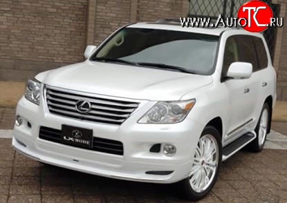 18 449 р. Накладка переднего бампера LX Mode Lexus LX570 J200 дорестайлинг (2007-2012) (Неокрашенная)  с доставкой в г. Омск