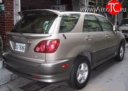 8 949 р. Накладка заднего бампера RX Lexus RX300 XU10 дорестайлинг (1995-2001) (Неокрашенная)  с доставкой в г. Омск