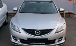 1 149 р. Реснички EX-Style  Mazda 6  GH (2007-2012) дорестайлинг лифтбэк, дорестайлинг седан, дорестайлинг универсал, рестайлинг лифтбэк, рестайлинг седан, рестайлинг универсал (Неокрашенные)  с доставкой в г. Омск. Увеличить фотографию 2