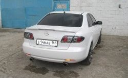 4 899 р. Спойлер GTI со стоп-сигналом Mazda 6 GG седан дорестайлинг (2002-2005) (Неокрашенный)  с доставкой в г. Омск. Увеличить фотографию 4