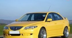 9 499 р. Накладка переднего бампера ATH Mazda 6 GG лифтбэк дорестайлинг (2002-2005)  с доставкой в г. Омск. Увеличить фотографию 4