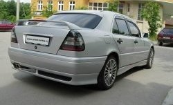 3 599 р. Пороги накладки Rieger Mercedes-Benz C-Class S202 дорестайлинг универсал (1992-1997)  с доставкой в г. Омск. Увеличить фотографию 3