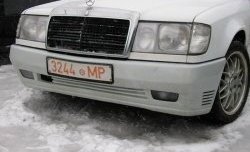 7 239 р. Передний бампер Classic на Mercedes-Benz E-Class W124 седан дорестайлинг (1984-1993)  с доставкой в г. Омск. Увеличить фотографию 2